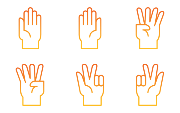 hand gestures