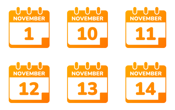 calendar of november