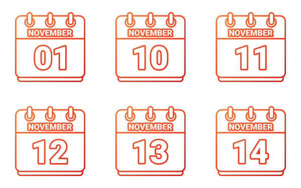 calendar of november