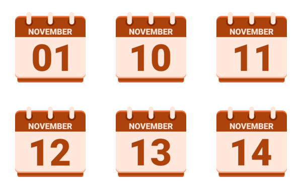 calendar of november