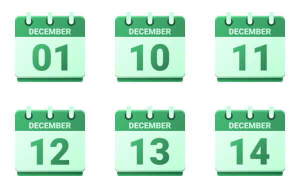 calendar of december