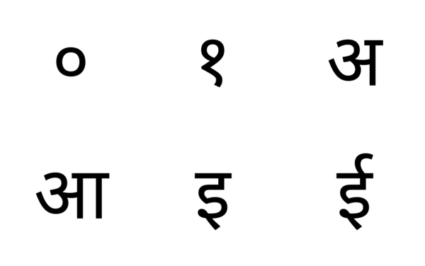 hindi vowel