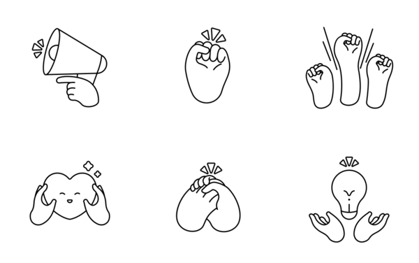 hand gestures