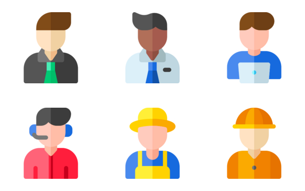 jobs and professions avatars