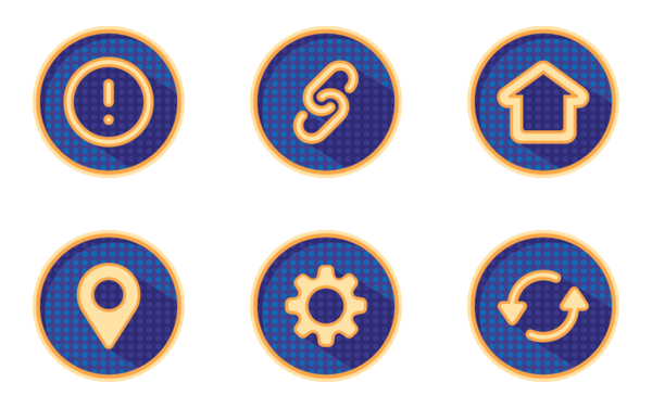 rounded badges