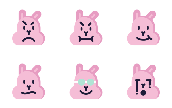 emoticon rabbit