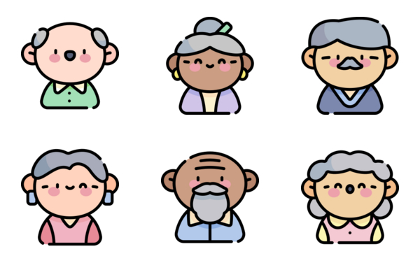 older persons avatars