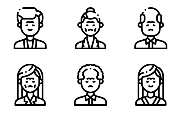 older persons avatars