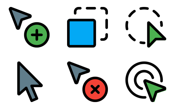 selection and cursors