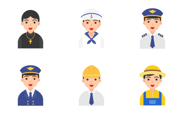 Job and Professional avatar Male version Job and Professional avatar Male version