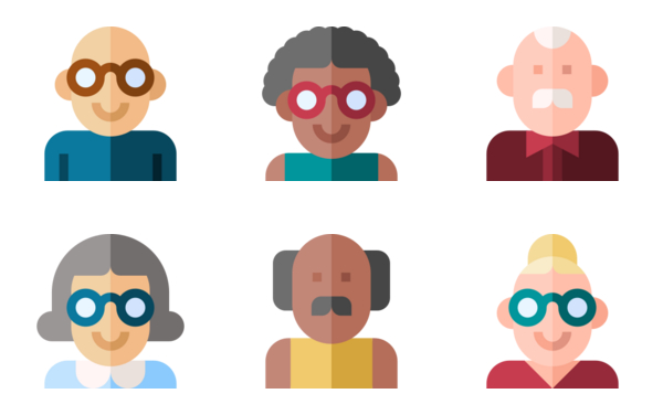 old people avatars