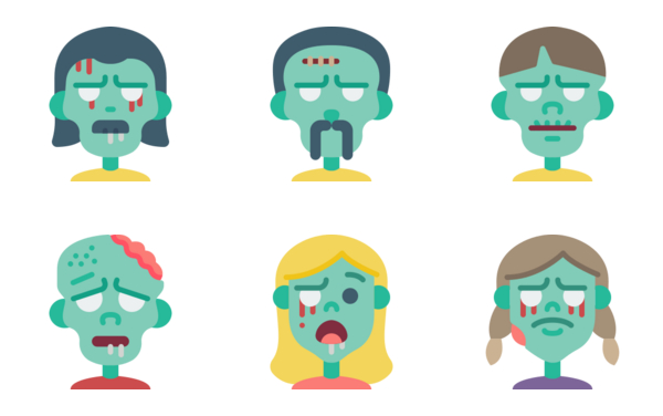 zombie avatars