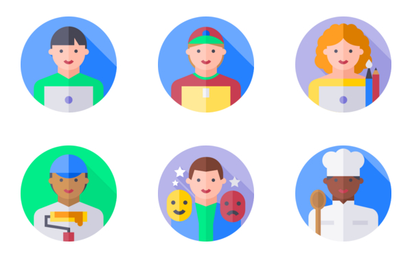 jobs and professions avatars