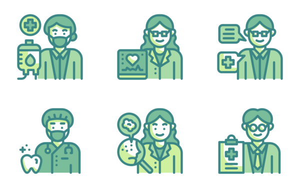 Health Professionals Avatars