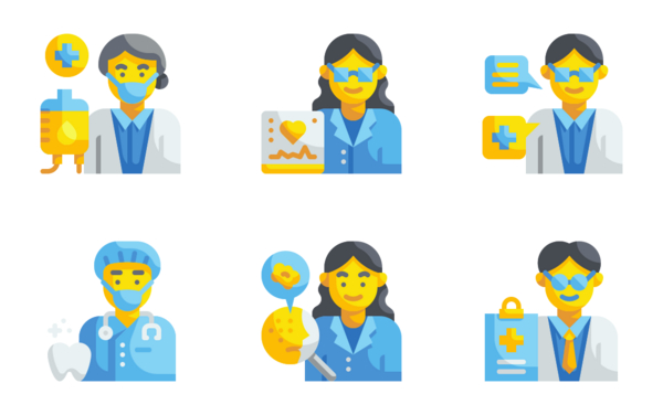 health professionals avatars health professionals avatars