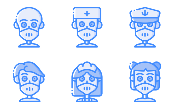 face mask avatars