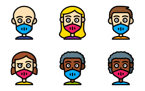 face mask avatars