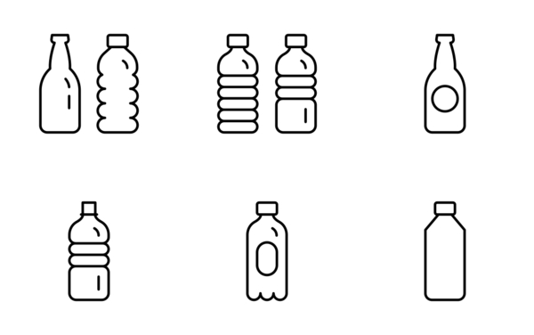 plastic bottles