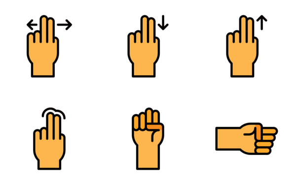 hand sign and gesture