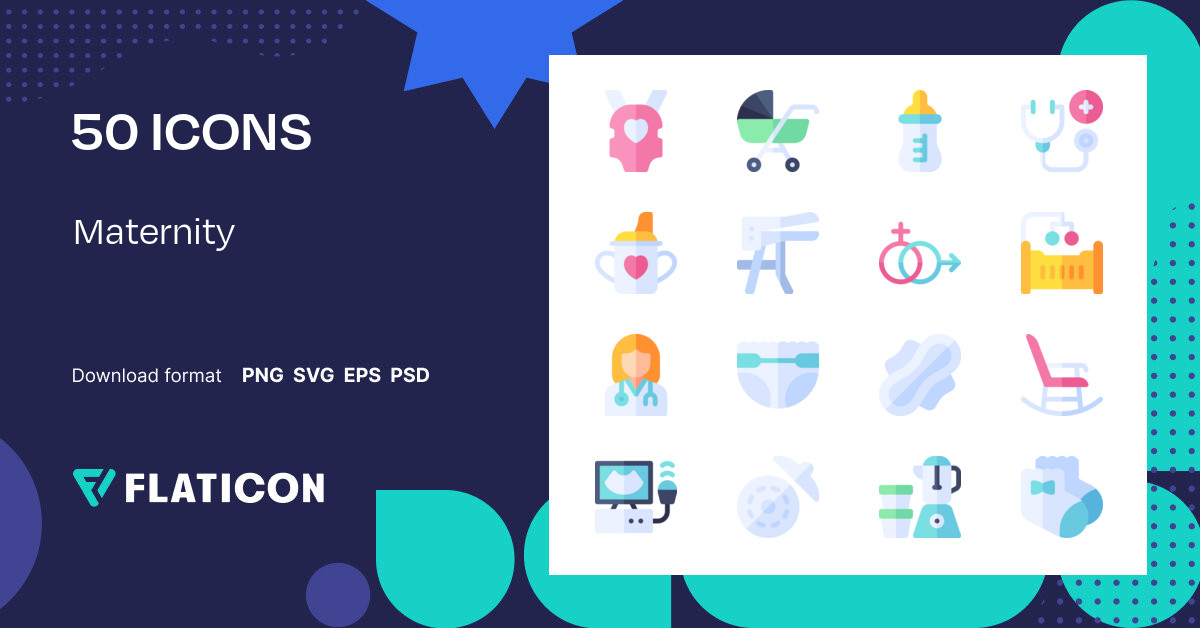 maternity-icon-pack-flat-50-svg-icons