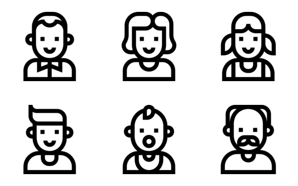 family members avatars family members avatars