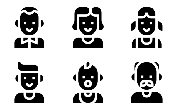 family members avatars