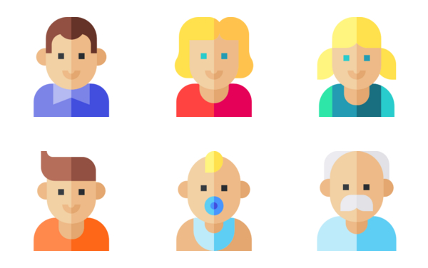 family members avatars