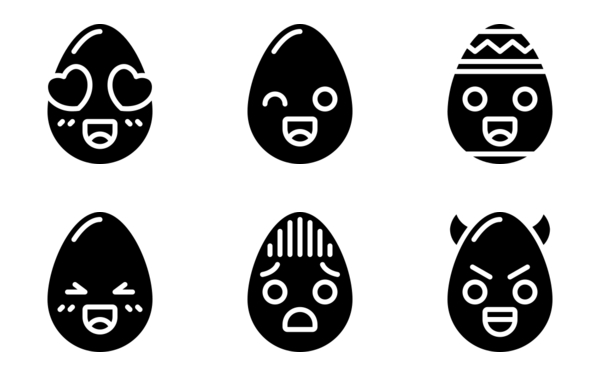 easter egg emojis