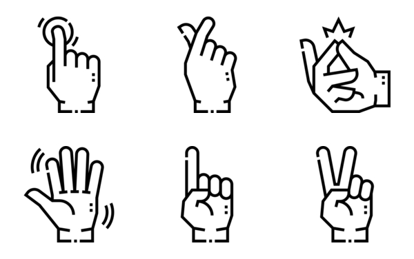 hand gestures