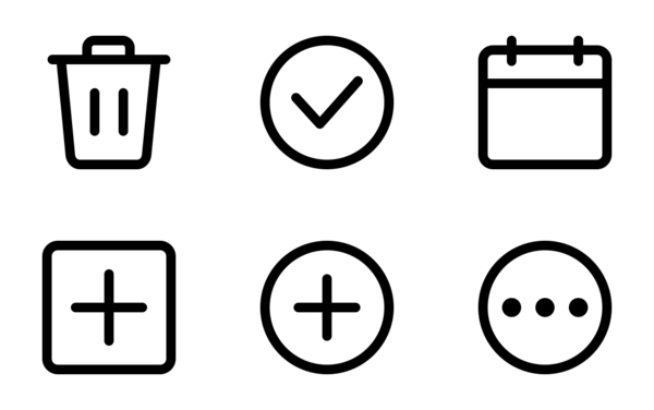 Email Icon Pack | Basic Outline | 30 .SVG Icons