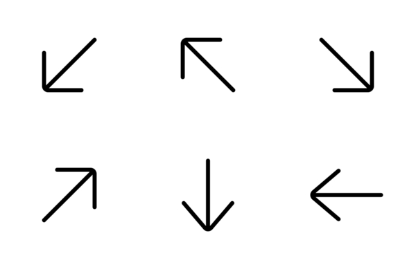 arrow and direction