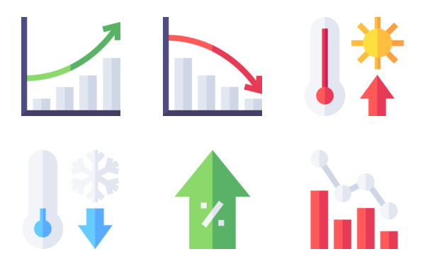 increase and decrease