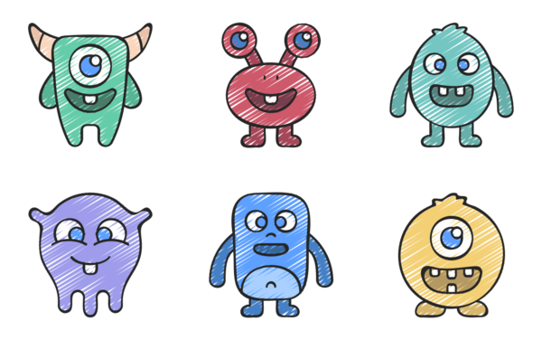 cute monsters