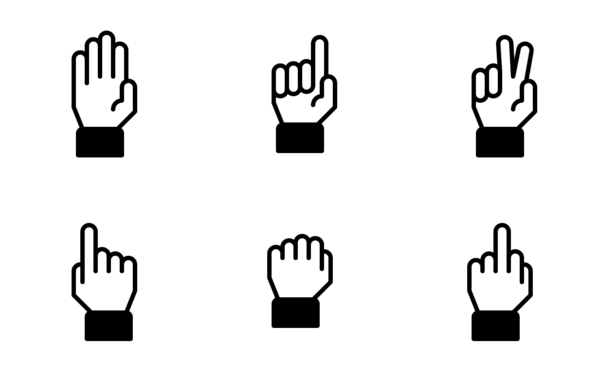 hand gestures