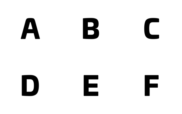 a to z capital letters