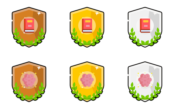 cool badges