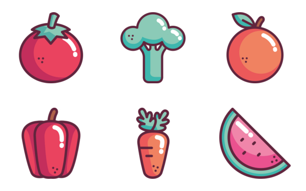 vegetables and fruits