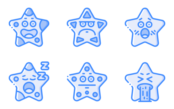 star emojis