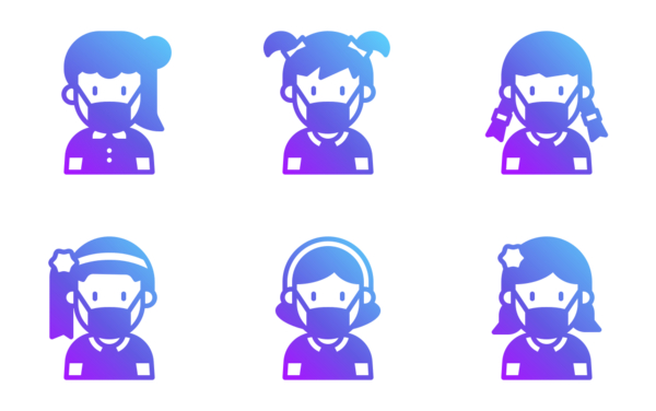 Avatars Kid With Medical Mask