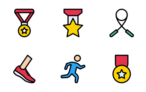 fitness achievement badges