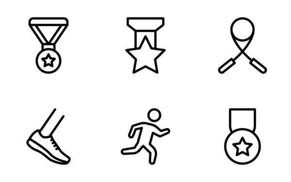 fitness achievement badges