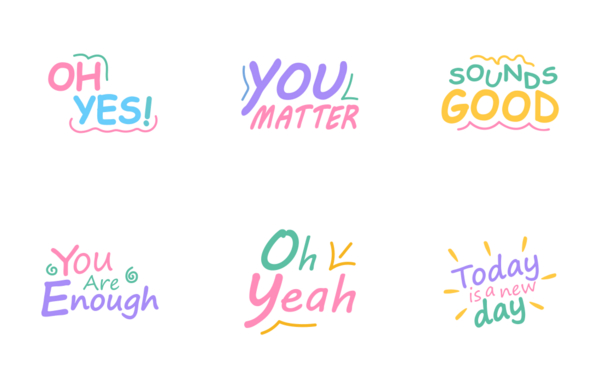 optimistic words