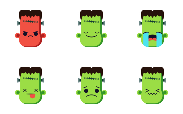 frankenstein cute emoji