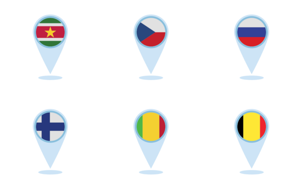 location flags