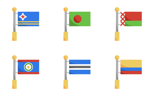 international flags