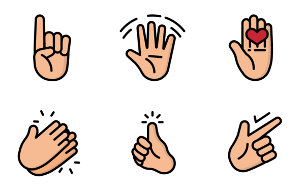 hand gestures