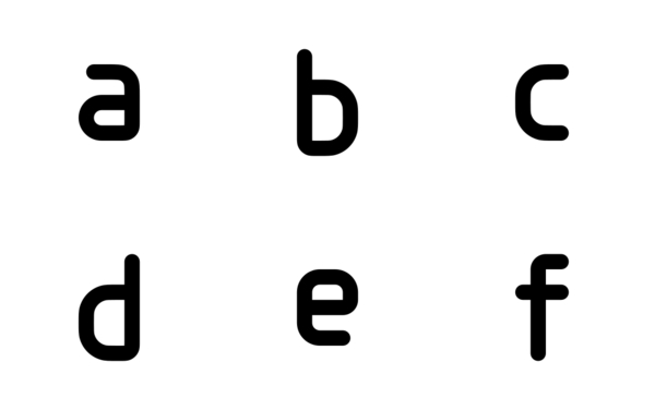 ec alphabet lowercase letters