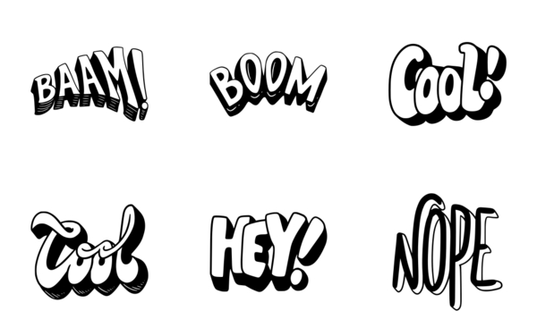 onomatopoeias