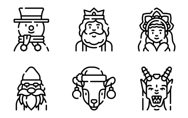 Christmas Characters Christmas Characters