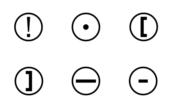 numerical icons